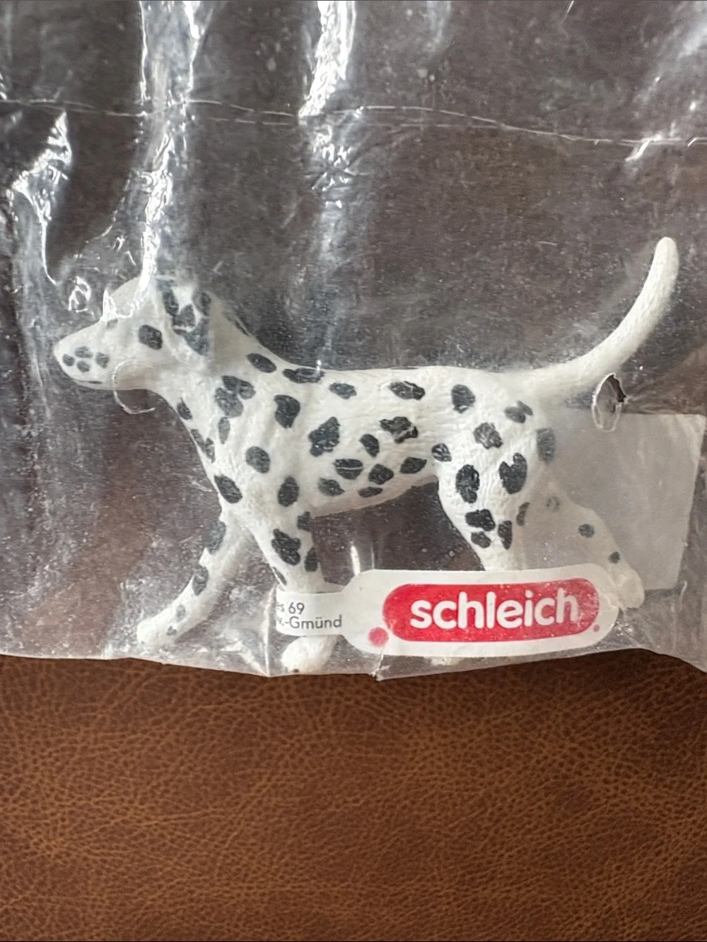Schleich White & Black Dalmatian Dog Figure - Schleich Brand